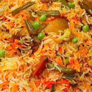 19. MIX VEGETABLE BIRIYANI